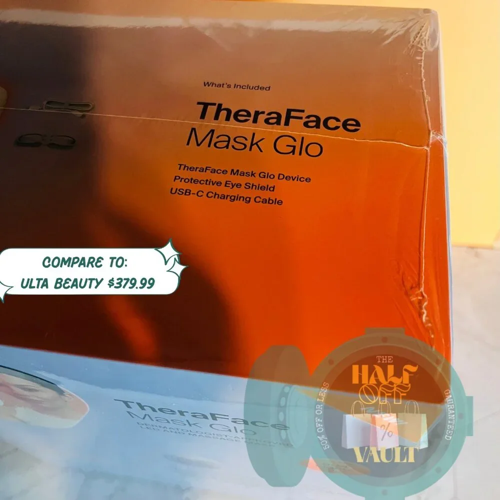Therabody: Thera Face Mask Glo Clinically Proven LED Skincare Mask - Picture 2 of 2